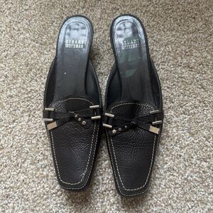 Stuart Weitzman Leather Mules